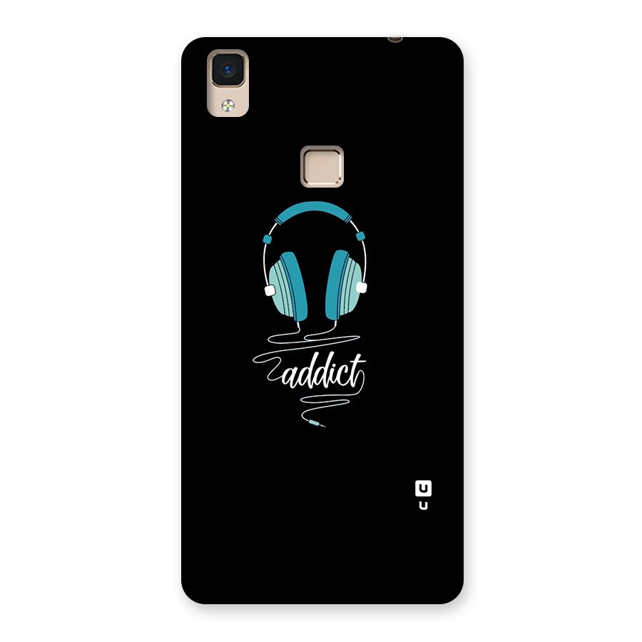 Music Addict Back Case for V3 Max
