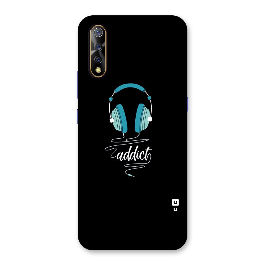Music Addict Back Case for Vivo S1