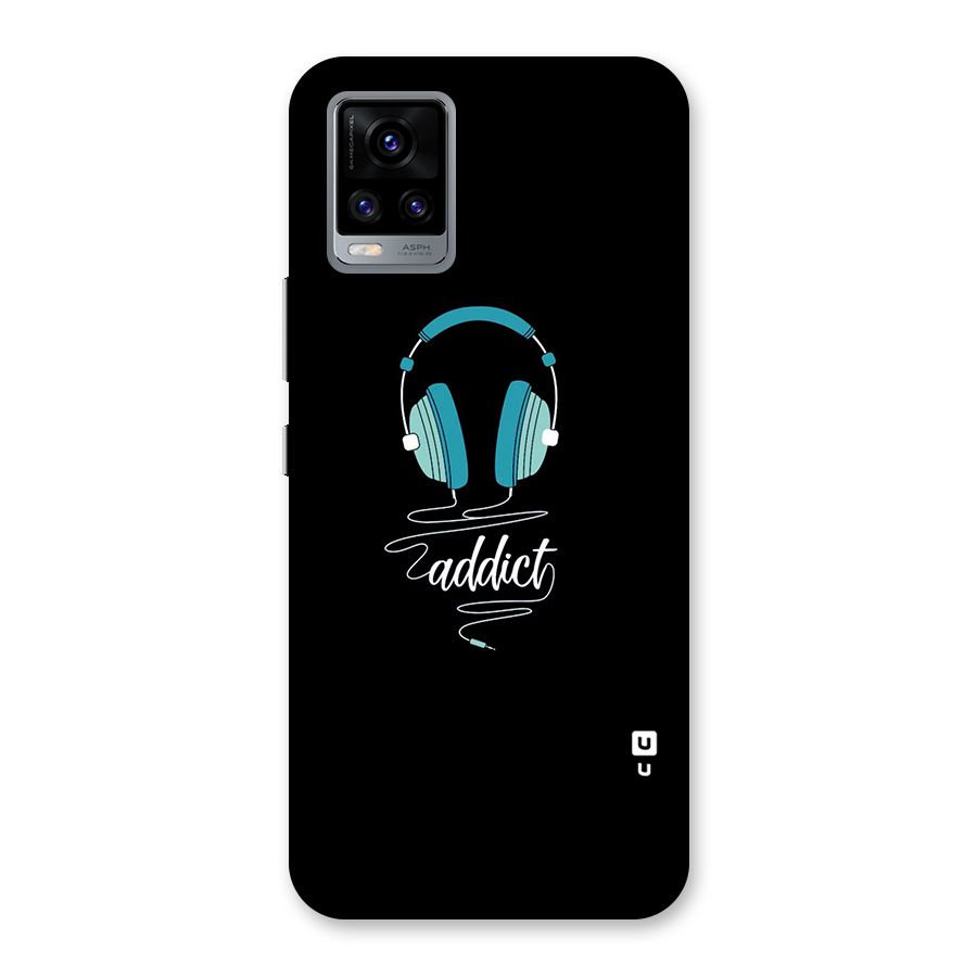 Music Addict Back Case for Vivo V20