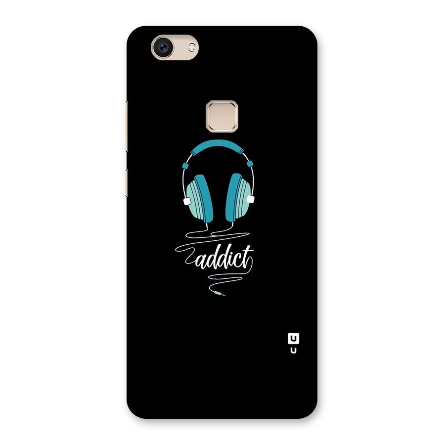 Music Addict Back Case for Vivo V7
