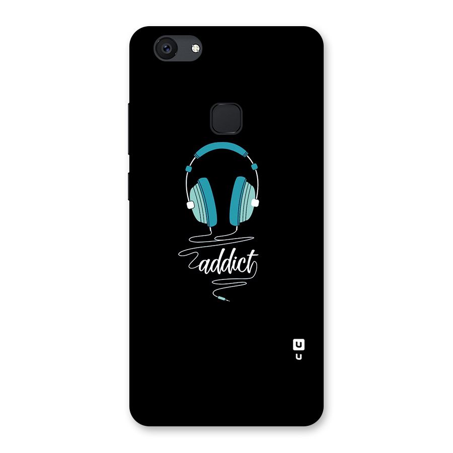 Music Addict Back Case for Vivo V7 Plus