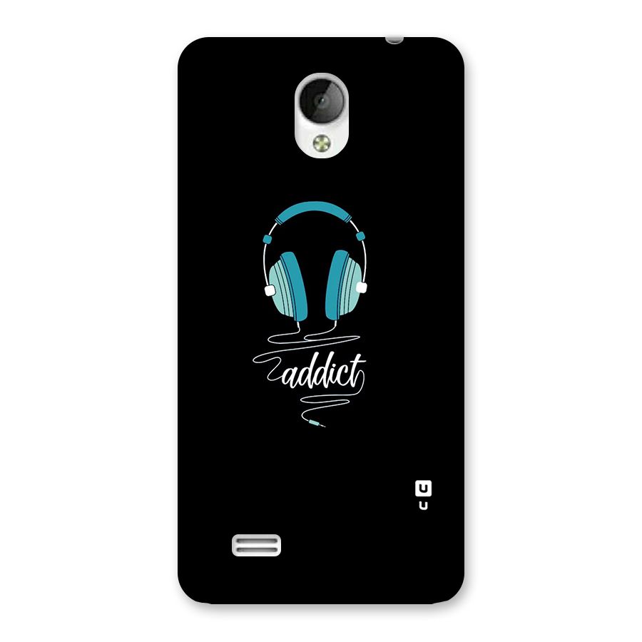 Music Addict Back Case for Vivo Y21