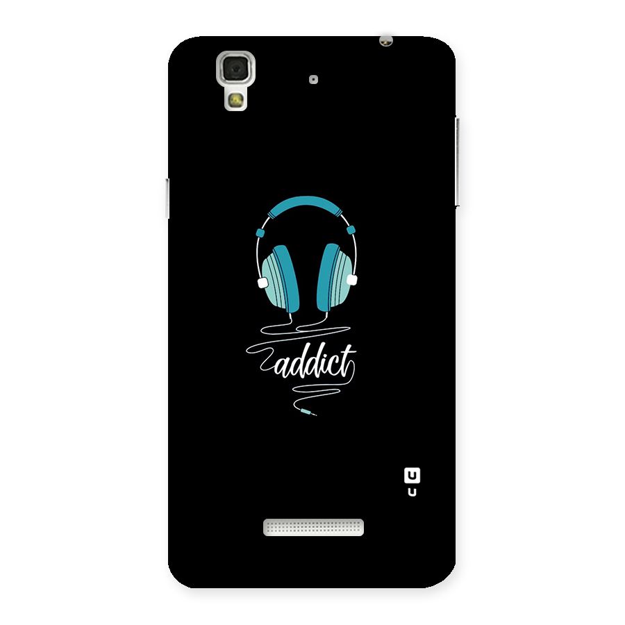Music Addict Back Case for YU Yureka Plus