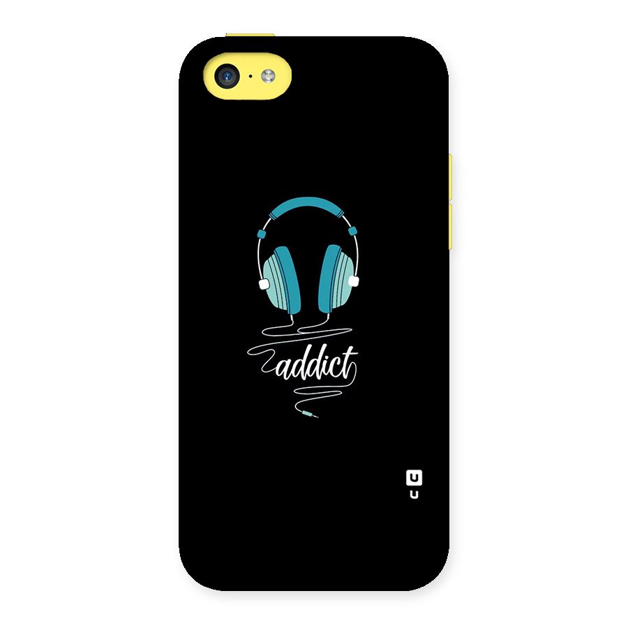 Music Addict Back Case for iPhone 5C