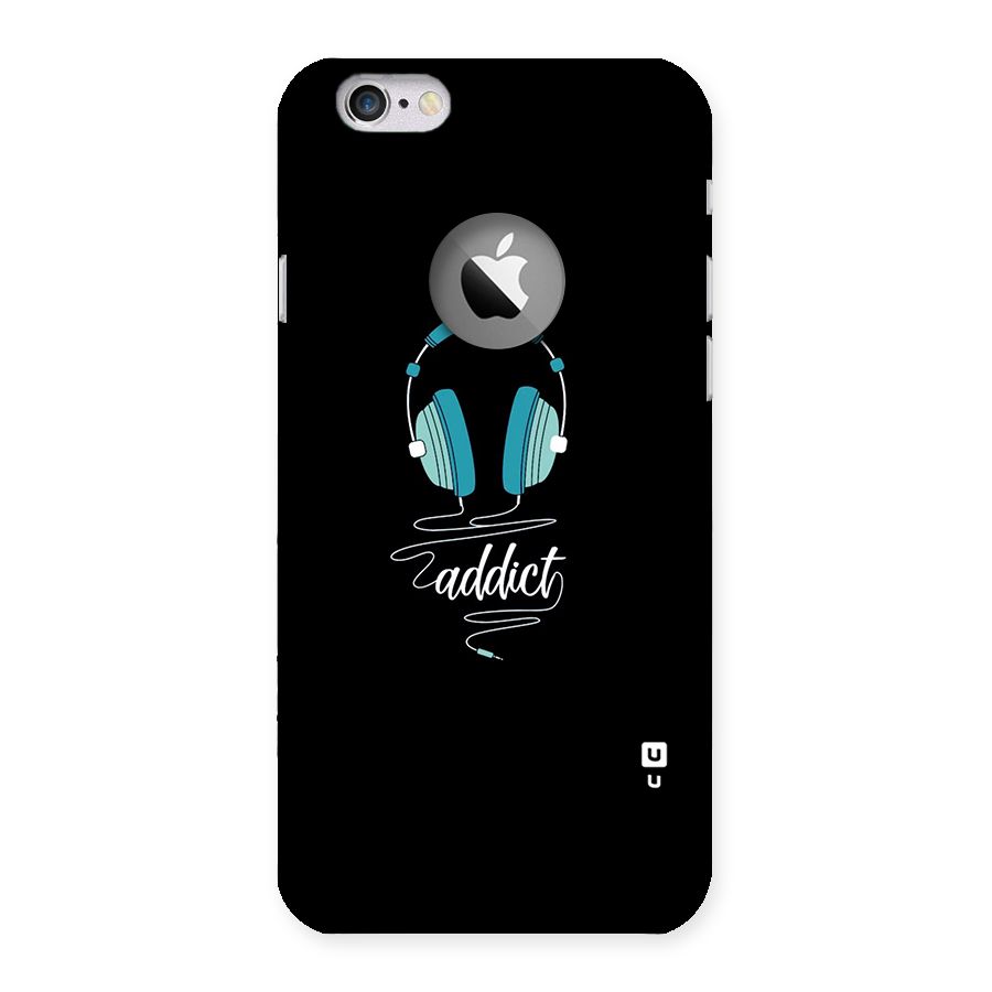Music Addict Back Case for iPhone 6 Logo Cut