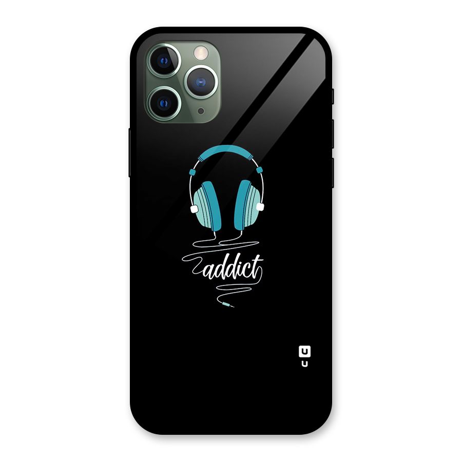 Music Addict Glass Back Case for iPhone 11 Pro