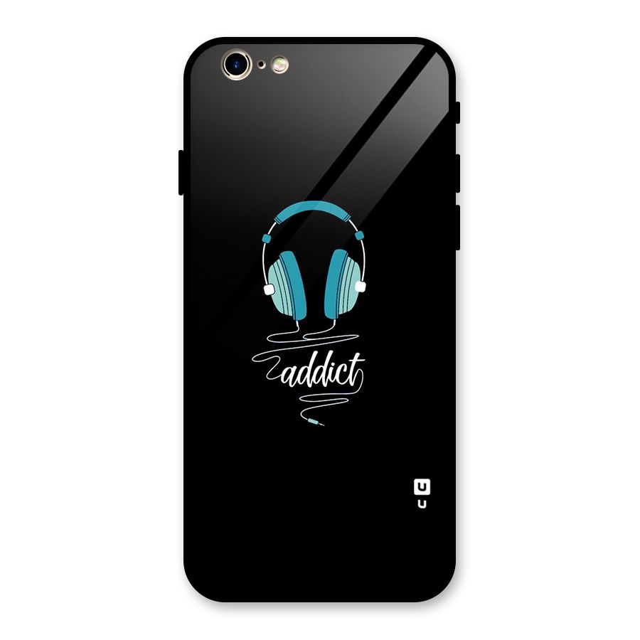 Music Addict Glass Back Case for iPhone 6 6S