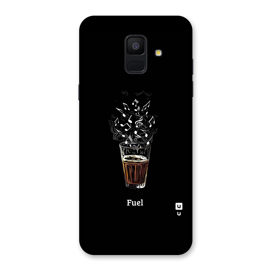Music Chai My Fuel Back Case for Galaxy A6 (2018)