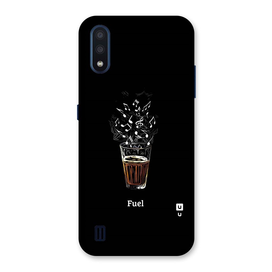 Music Chai My Fuel Back Case for Galaxy M01