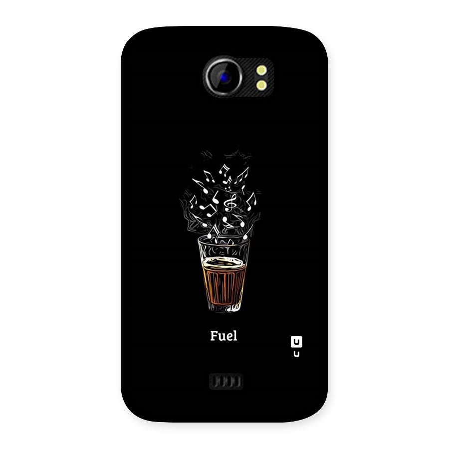 Music Chai My Fuel Back Case for Micromax Canvas 2 A110