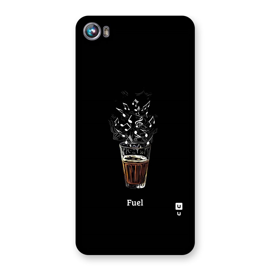 Music Chai My Fuel Back Case for Micromax Canvas Fire 4 A107