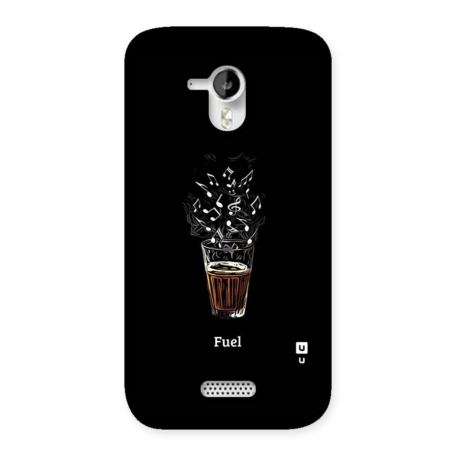 Music Chai My Fuel Back Case for Micromax Canvas HD A116