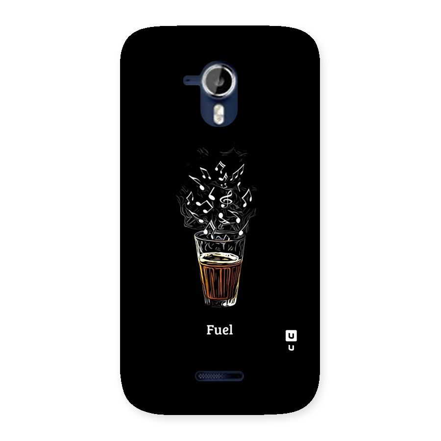 Music Chai My Fuel Back Case for Micromax Canvas Magnus A117