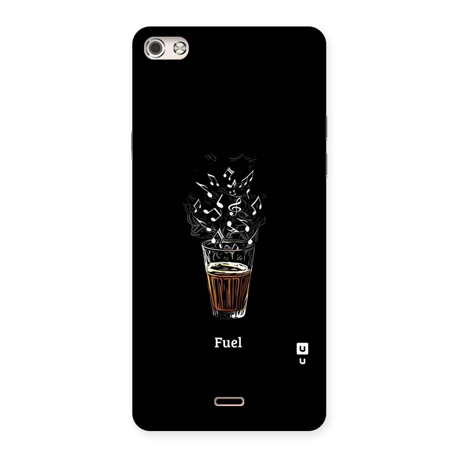 Music Chai My Fuel Back Case for Micromax Canvas Silver 5