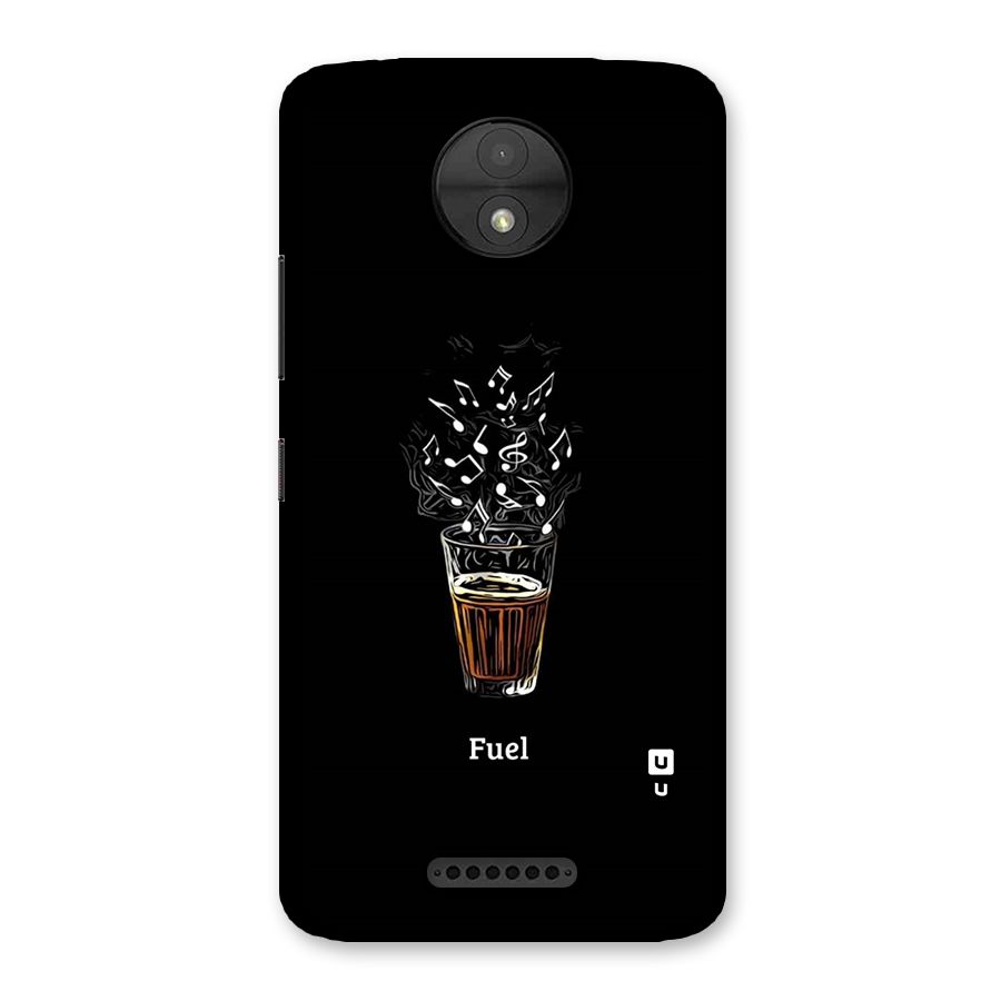 Music Chai My Fuel Back Case for Moto C