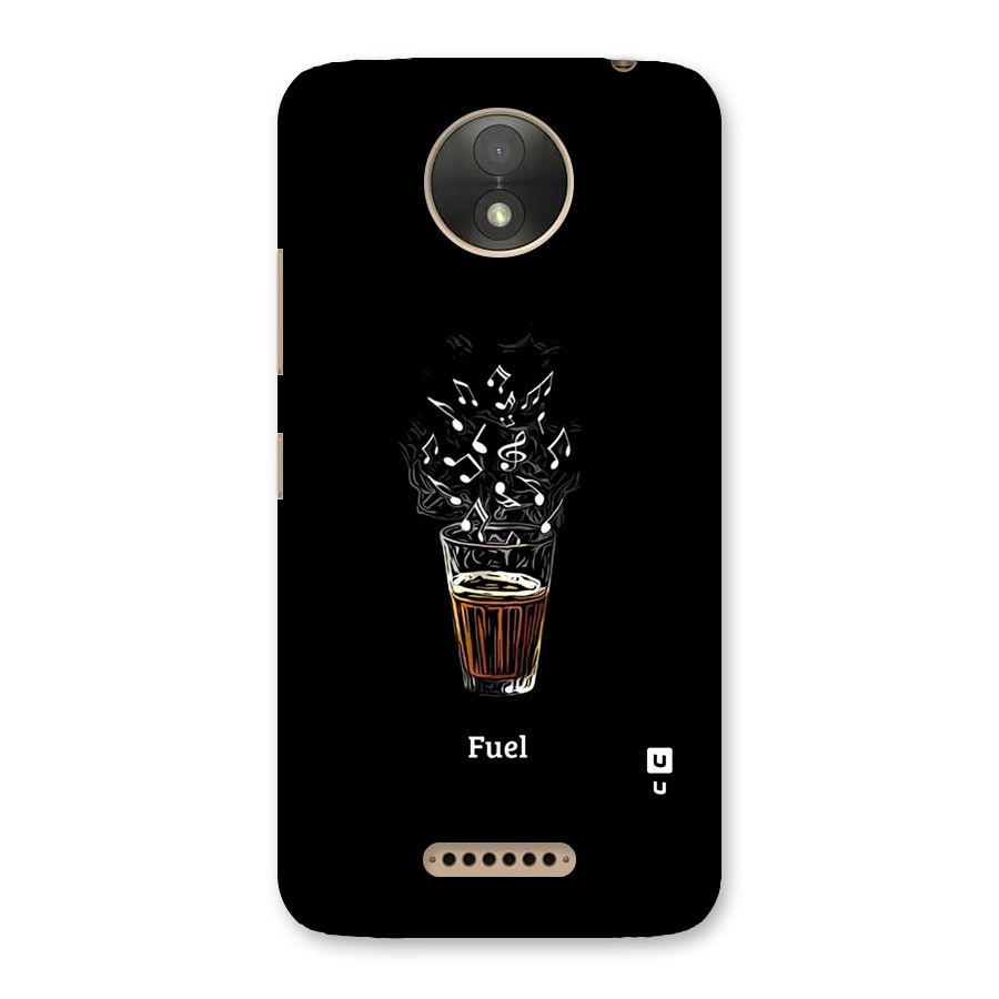 Music Chai My Fuel Back Case for Moto C Plus