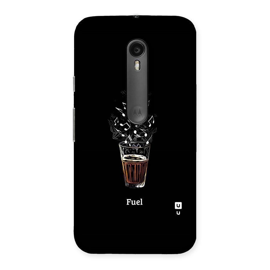 Music Chai My Fuel Back Case for Moto G Turbo