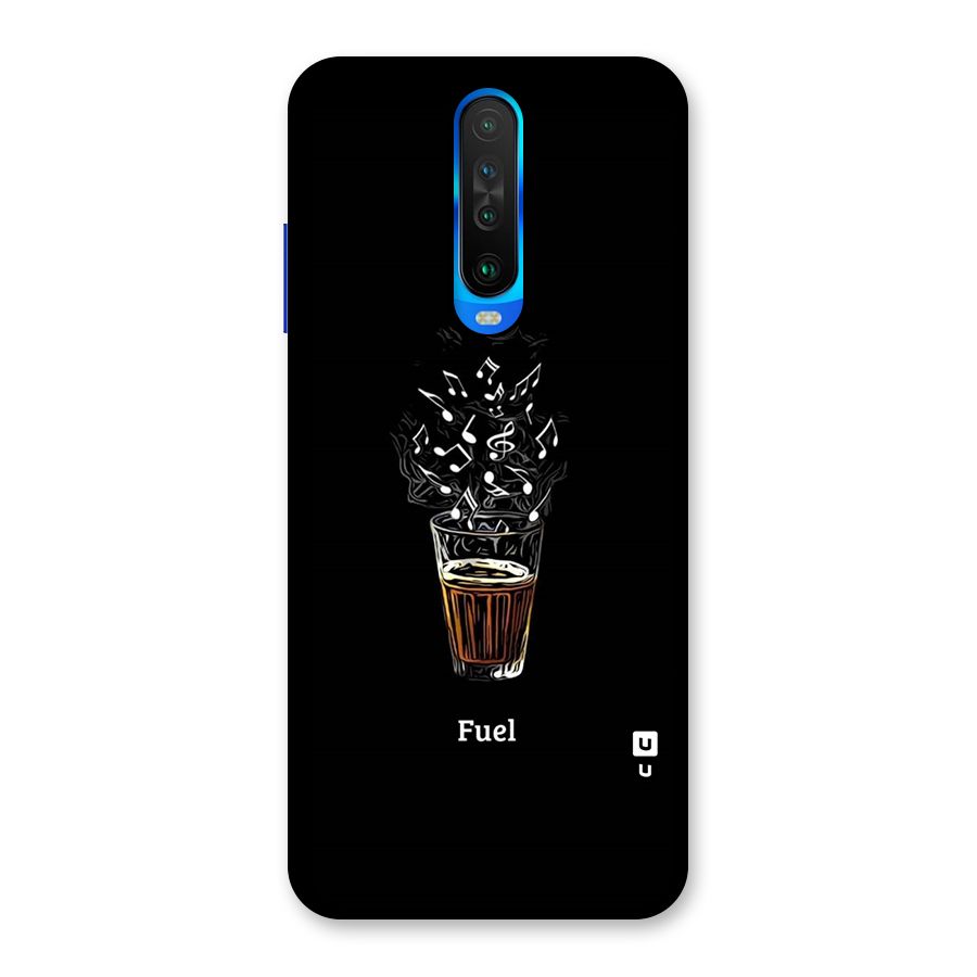 Music Chai My Fuel Back Case for Poco X2