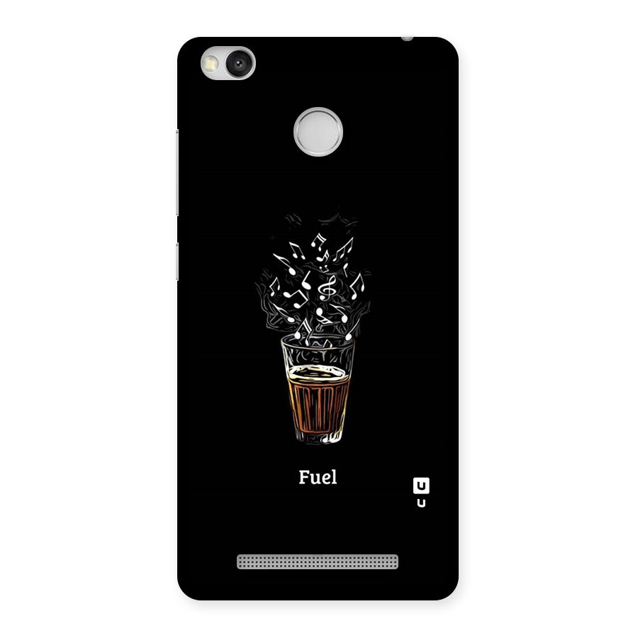 Music Chai My Fuel Back Case for Redmi 3S Prime