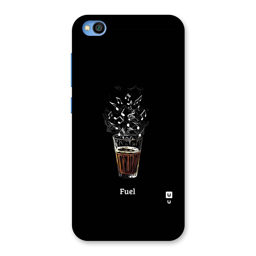 Music Chai My Fuel Back Case for Redmi Go