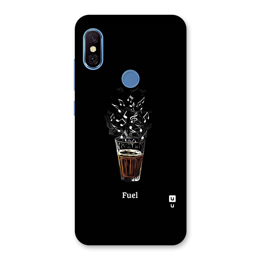 Music Chai My Fuel Back Case for Redmi Note 6 Pro