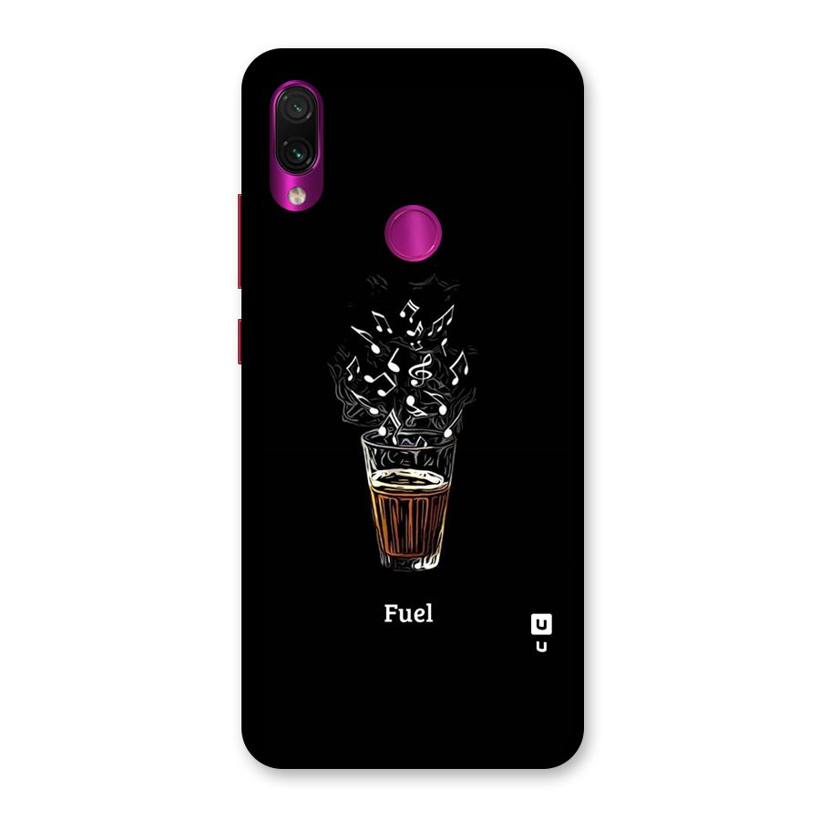 Music Chai My Fuel Back Case for Redmi Note 7 Pro