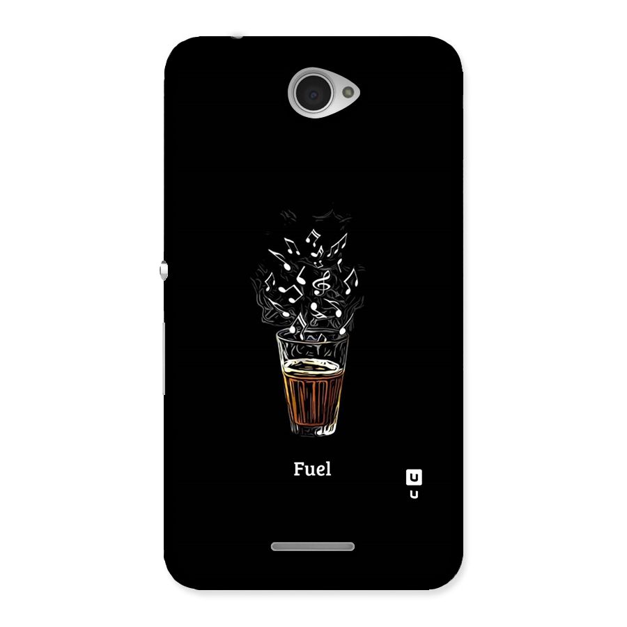 Music Chai My Fuel Back Case for Sony Xperia E4