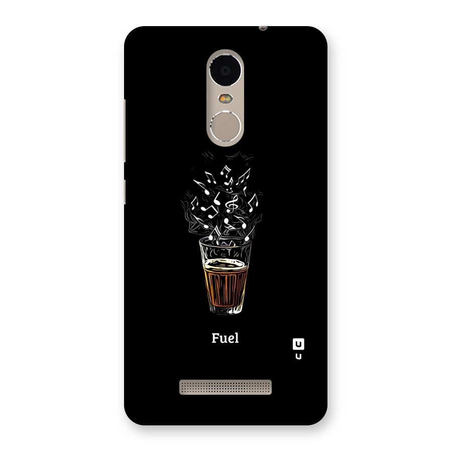 Music Chai My Fuel Back Case for Xiaomi Redmi Note 3