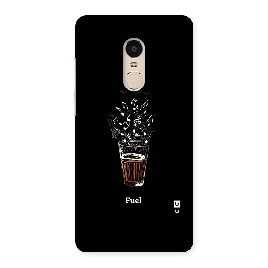 Music Chai My Fuel Back Case for Xiaomi Redmi Note 4