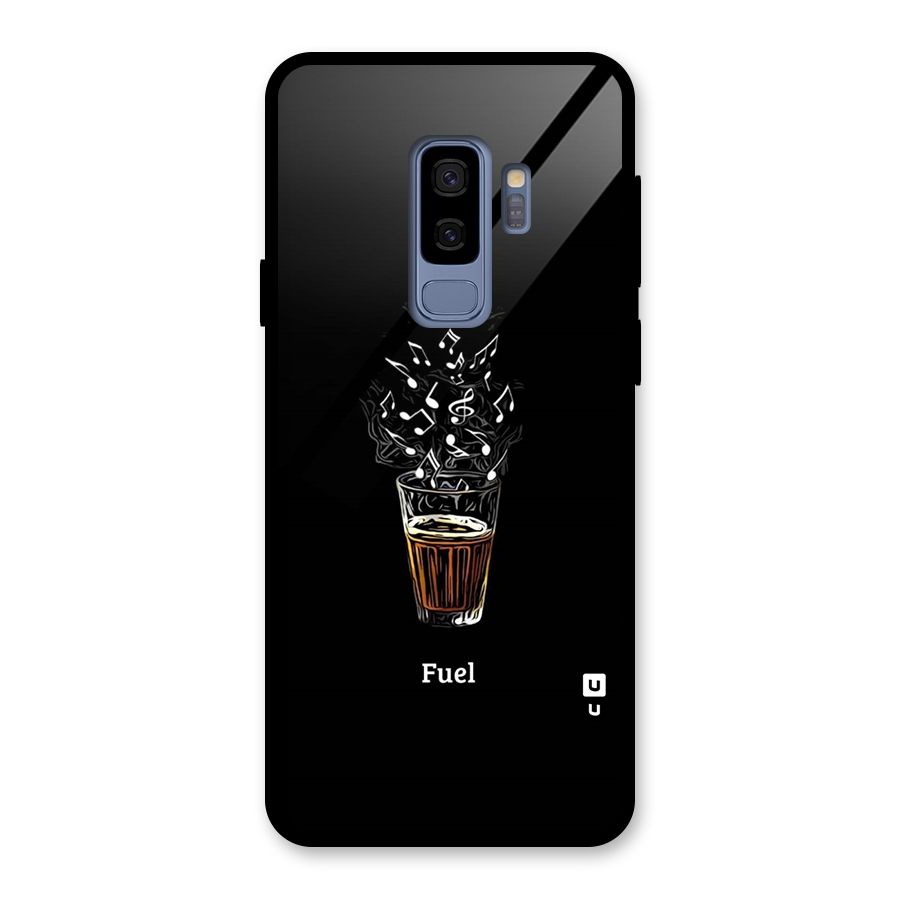 Music Chai My Fuel Glass Back Case for Galaxy S9 Plus