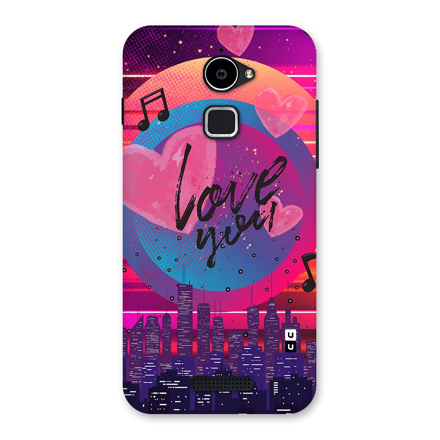 Music City Love Back Case for Coolpad Note 3 Lite