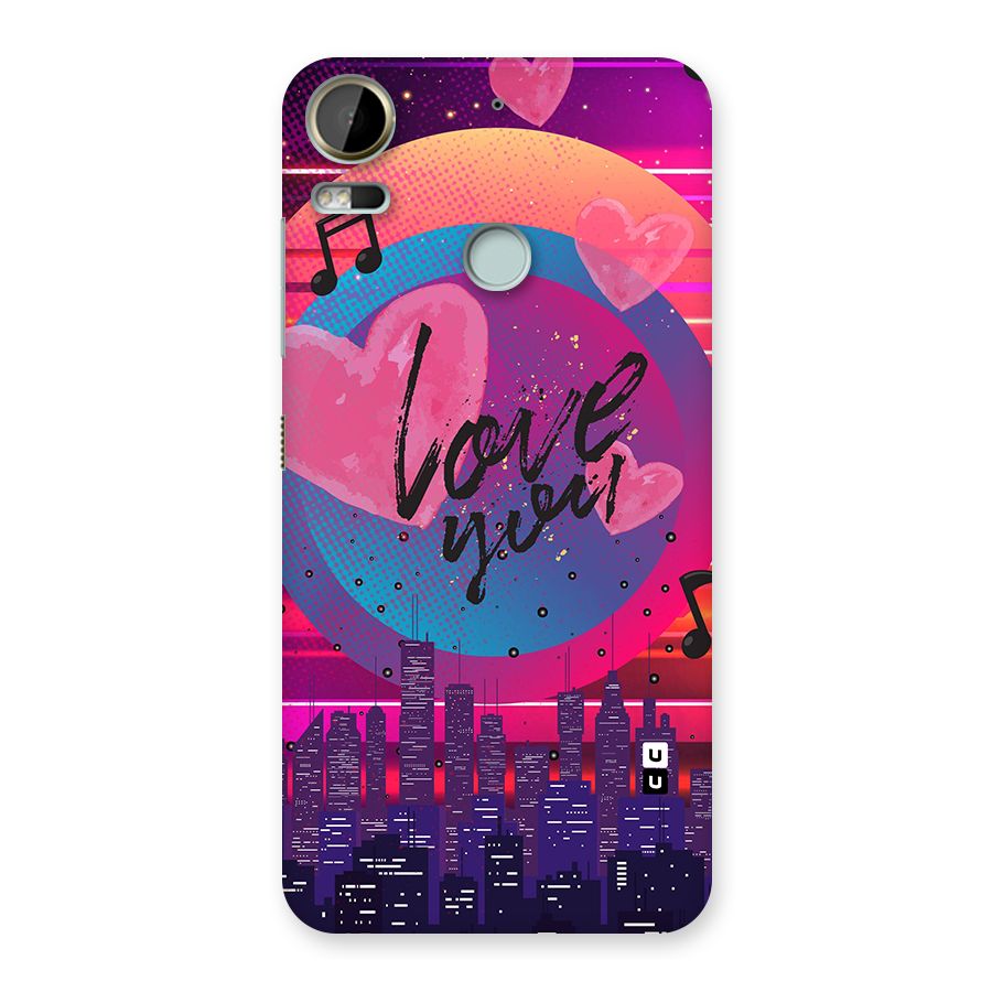 Music City Love Back Case for Desire 10 Pro