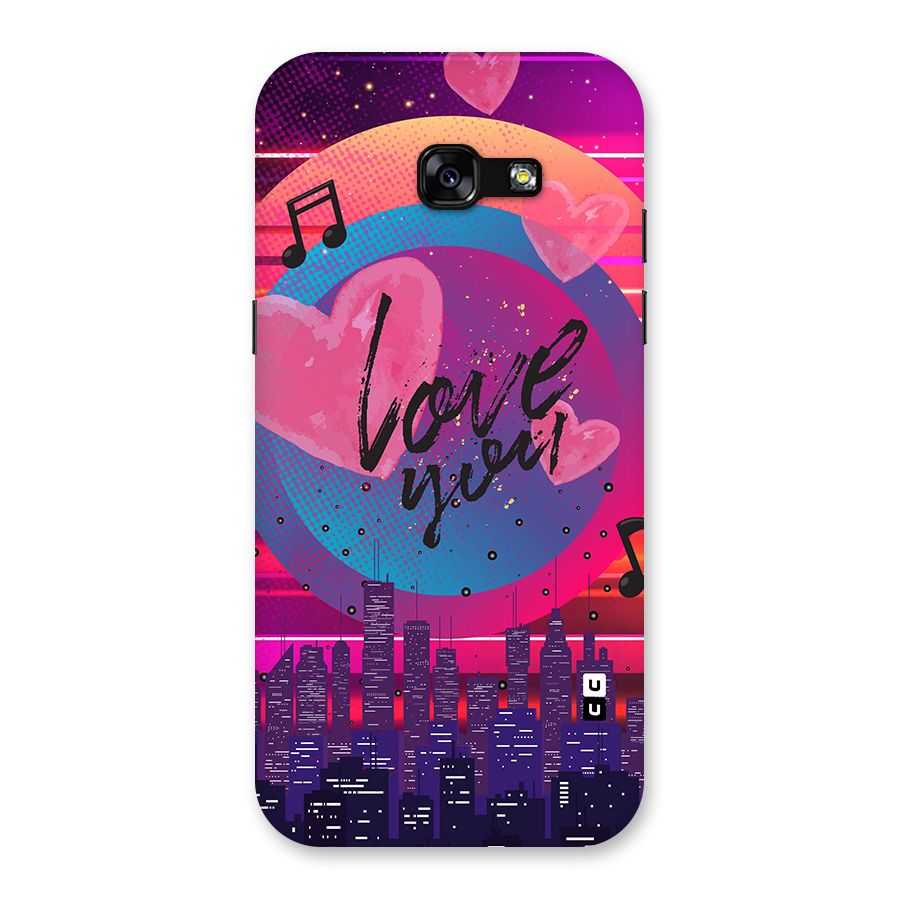 Music City Love Back Case for Galaxy A5 2017