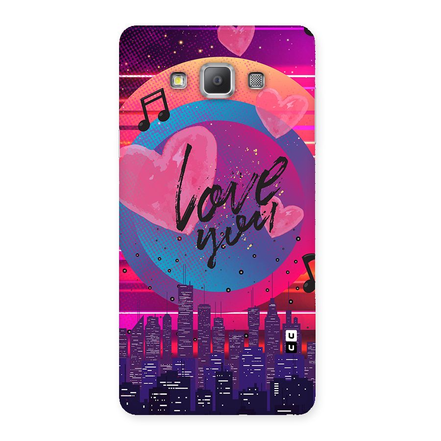 Music City Love Back Case for Galaxy A7