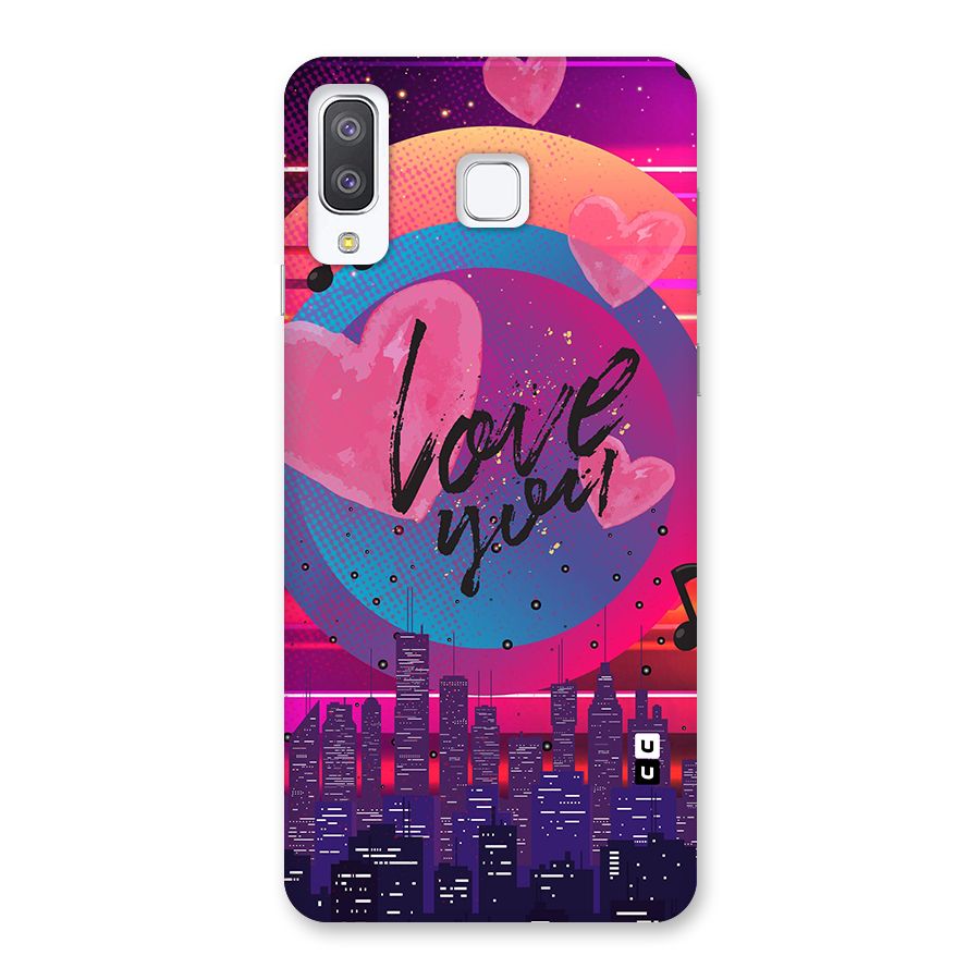 Music City Love Back Case for Galaxy A8 Star