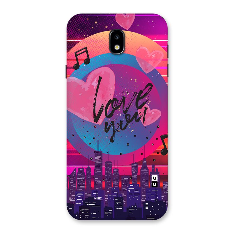 Music City Love Back Case for Galaxy J7 Pro