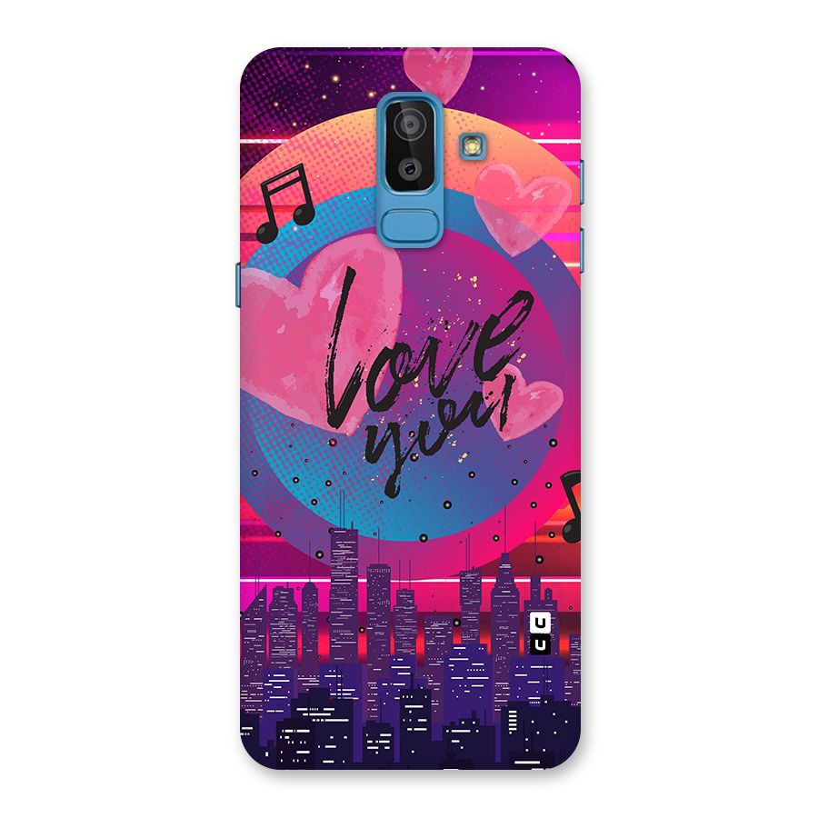Music City Love Back Case for Galaxy J8