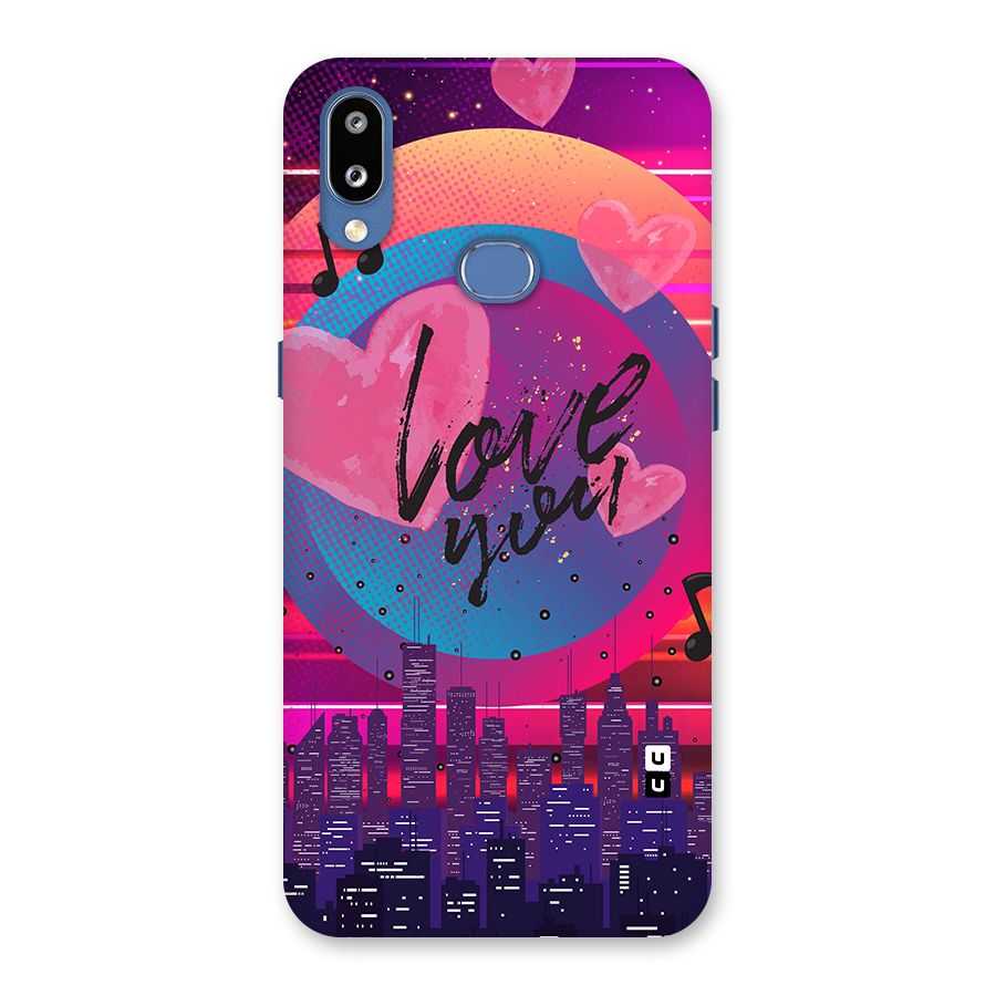 Music City Love Back Case for Galaxy M01s