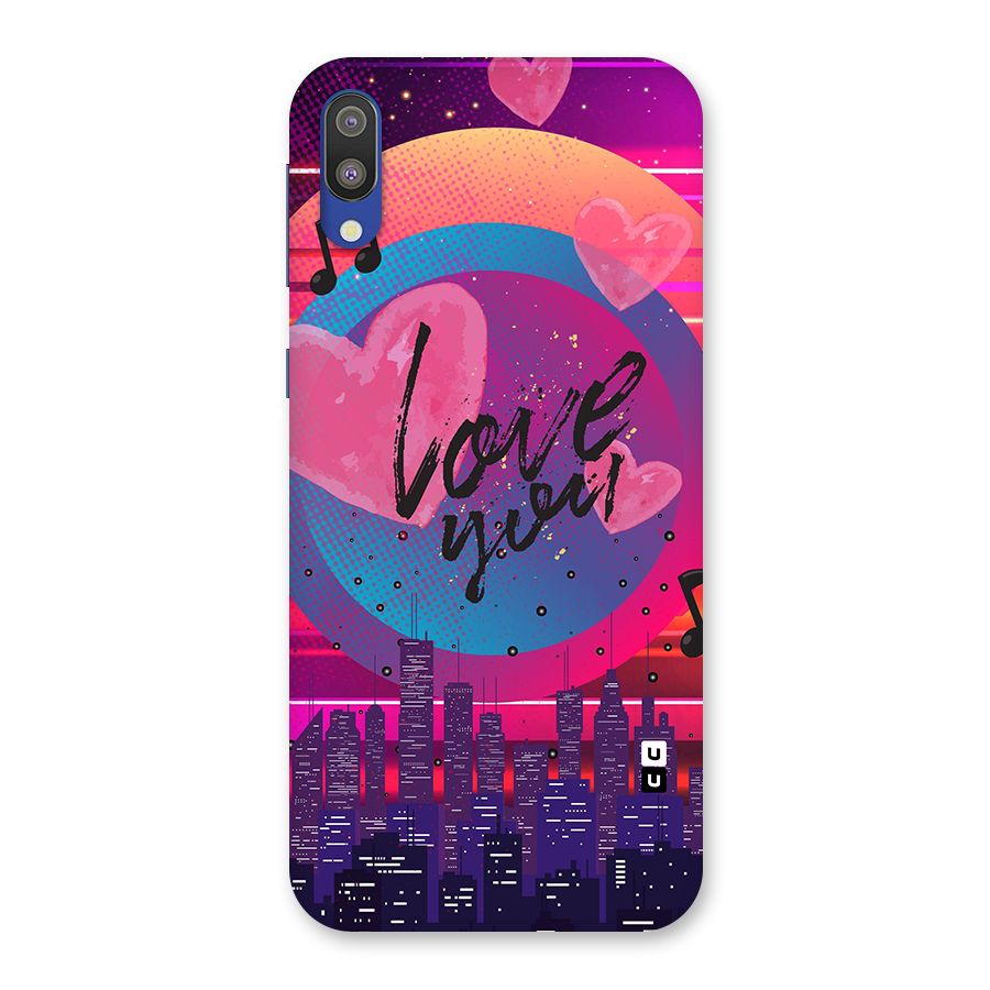 Music City Love Back Case for Galaxy M10