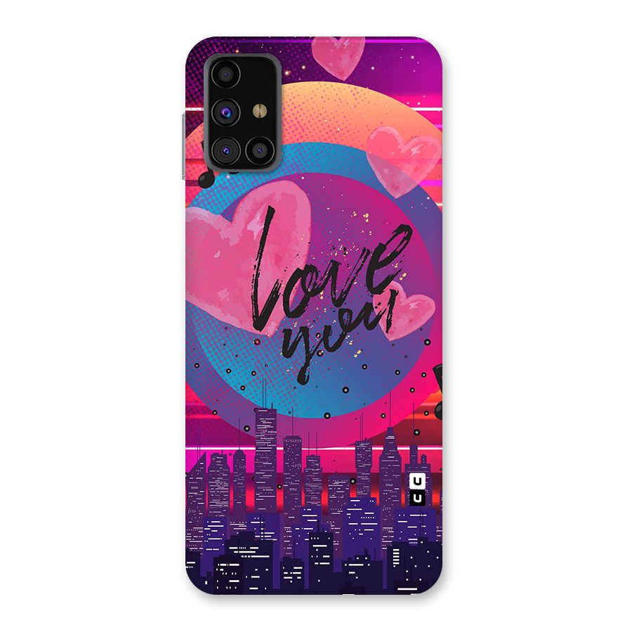 Music City Love Back Case for Galaxy M31s