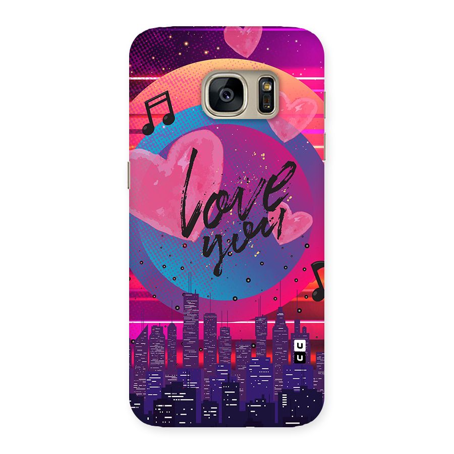 Music City Love Back Case for Galaxy S7