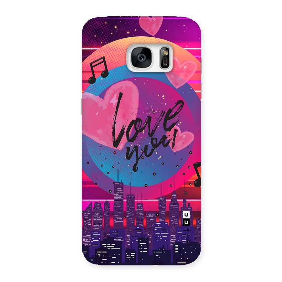 Music City Love Back Case for Galaxy S7 Edge