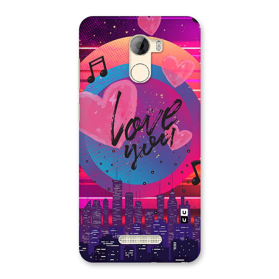 Music City Love Back Case for Gionee A1 LIte