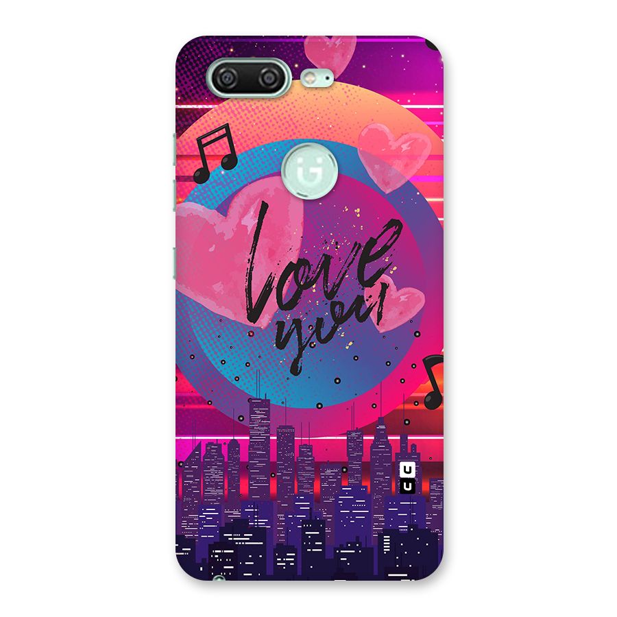 Music City Love Back Case for Gionee S10