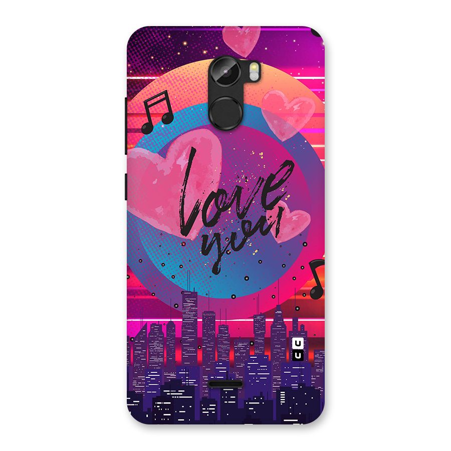 Music City Love Back Case for Gionee X1