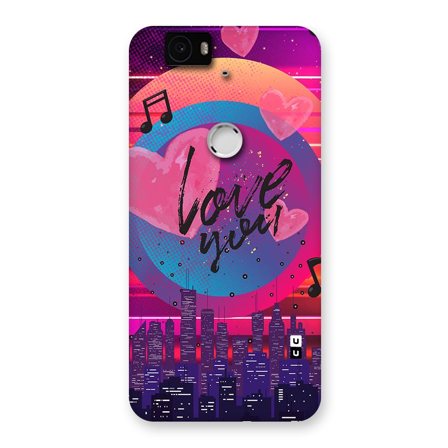 Music City Love Back Case for Google Nexus-6P