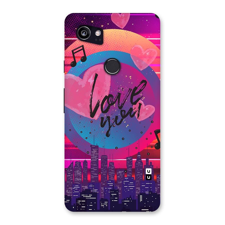 Music City Love Back Case for Google Pixel 2 XL