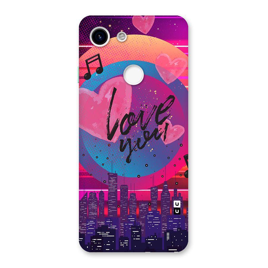 Music City Love Back Case for Google Pixel 3