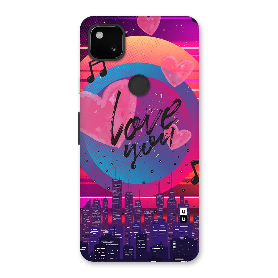 Music City Love Back Case for Google Pixel 4a