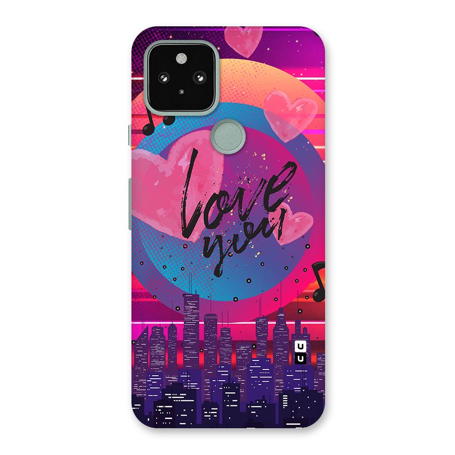Music City Love Back Case for Google Pixel 5